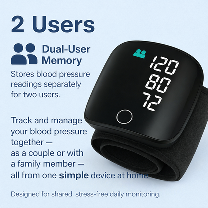 HeartCarely™ – Clinical-Grade BP Monitor