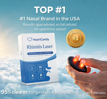 HeartCarely™ Red Light Nasal Congestion Relief