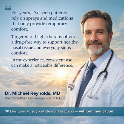HeartCarely™ Red Light Nasal Congestion Relief