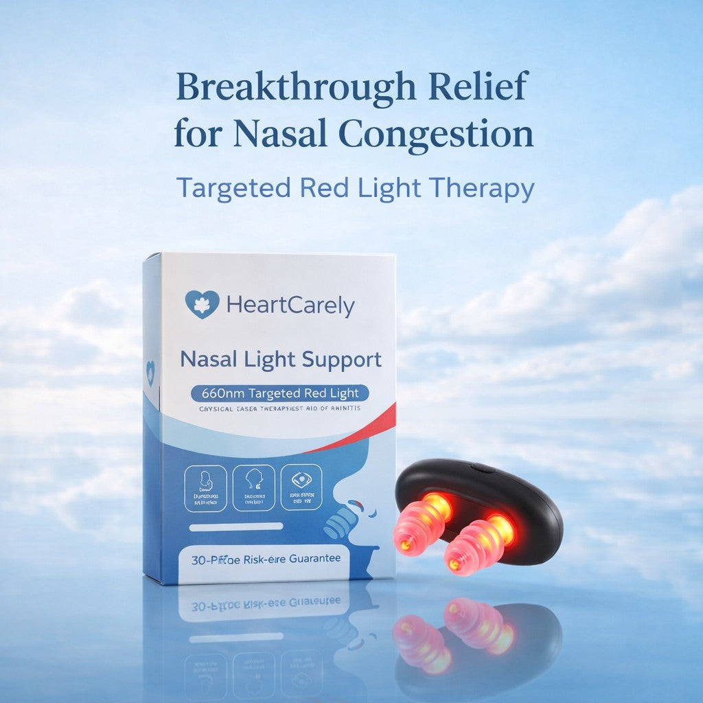 HeartCarely™ Red Light Nasal Congestion Relief