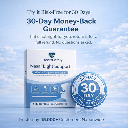 HeartCarely™ Red Light Nasal Congestion Relief